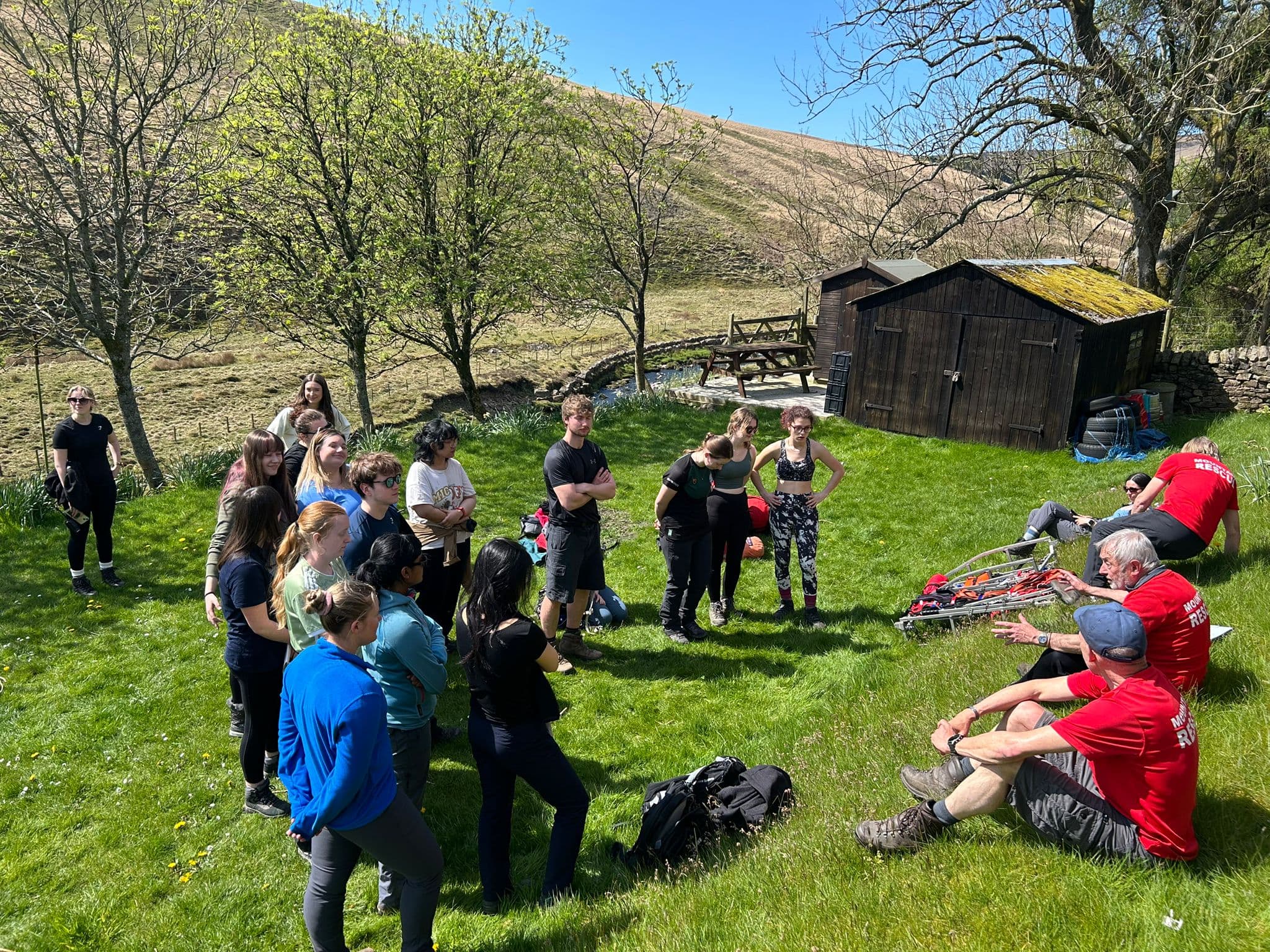 Mountain Rescue rescue scenario practice