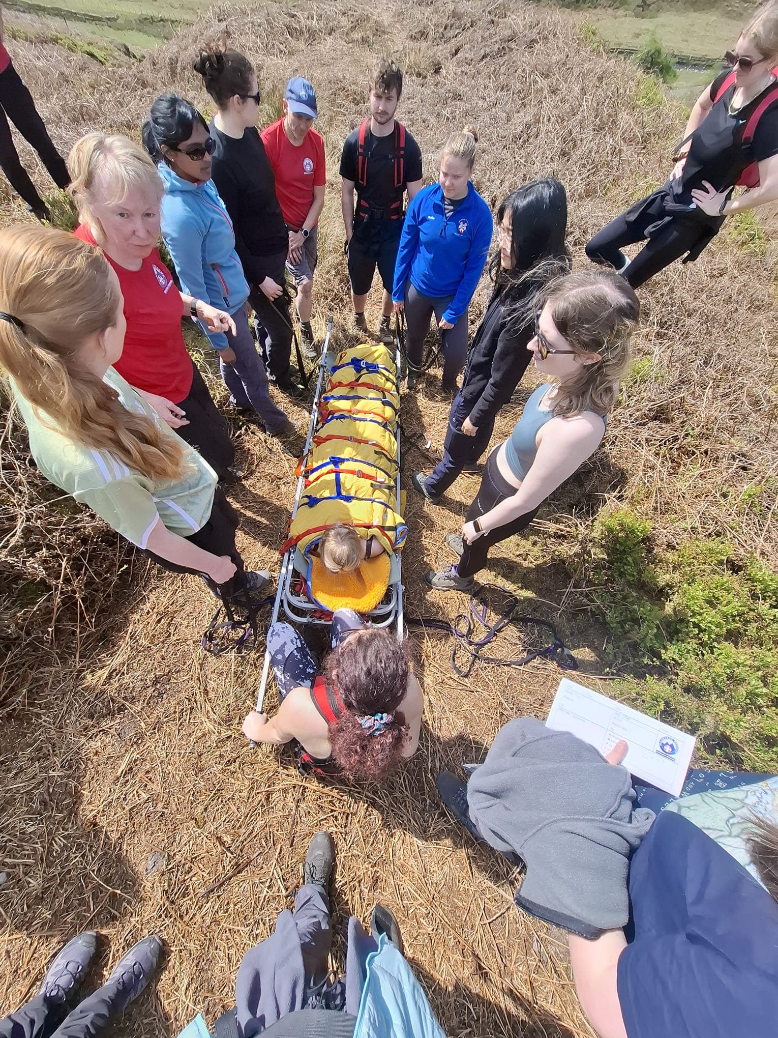Mountain Rescue teamwork and bonding activities